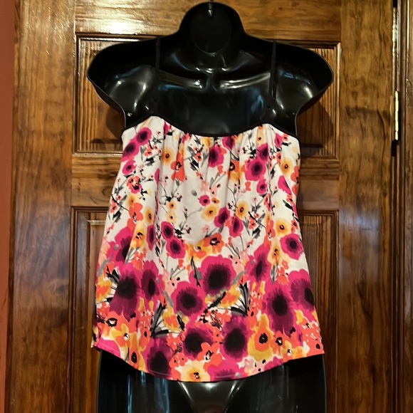 Lauren Conrad Floral Tunic Tank - Picture 3 of 6